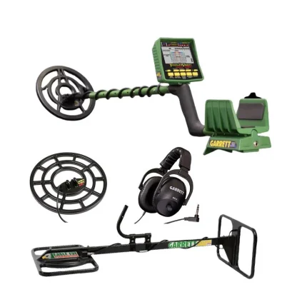 GTI 2500 + 3 bobinas (9" + 12.5" + ojo de aguila) + audífono MS-2